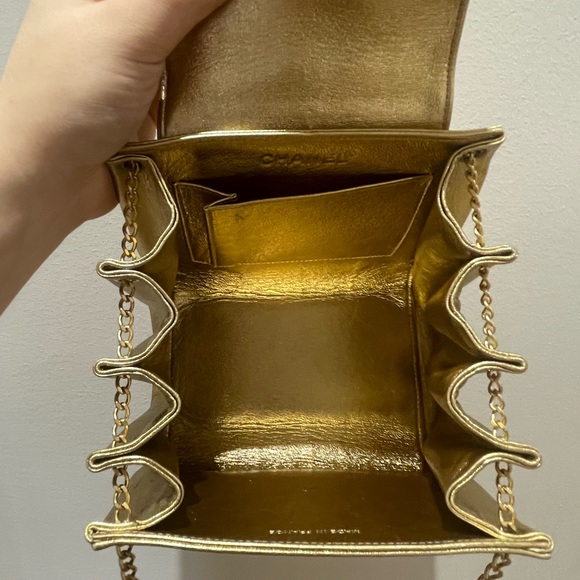 SOLD ❤️ Chanel Reissue Mini Chocolate Bar Accordion Bag - Picture 7 of 11